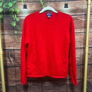 Charter Club cashmere sweater Red size L